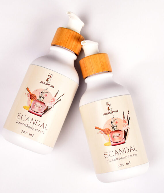 كريم سكاندل لليدين والجسم