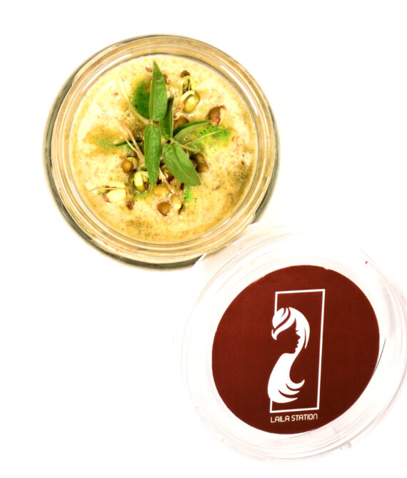 الحلبة المستنبته ببراعم الريحان